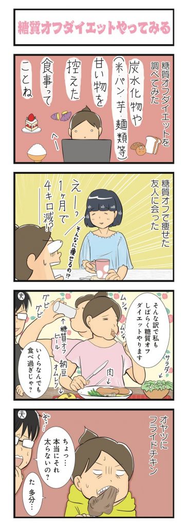 糖質オフダイエットを始めてみた