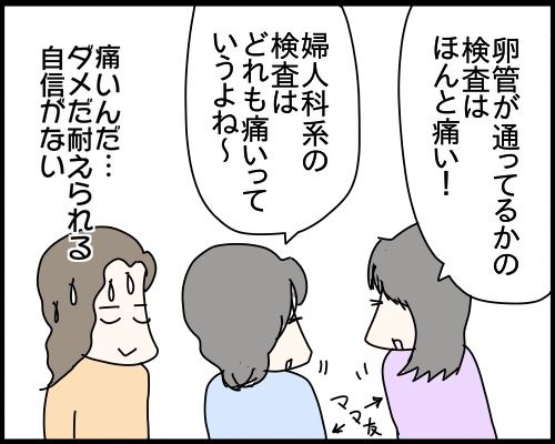 婦人科系の検査は痛い